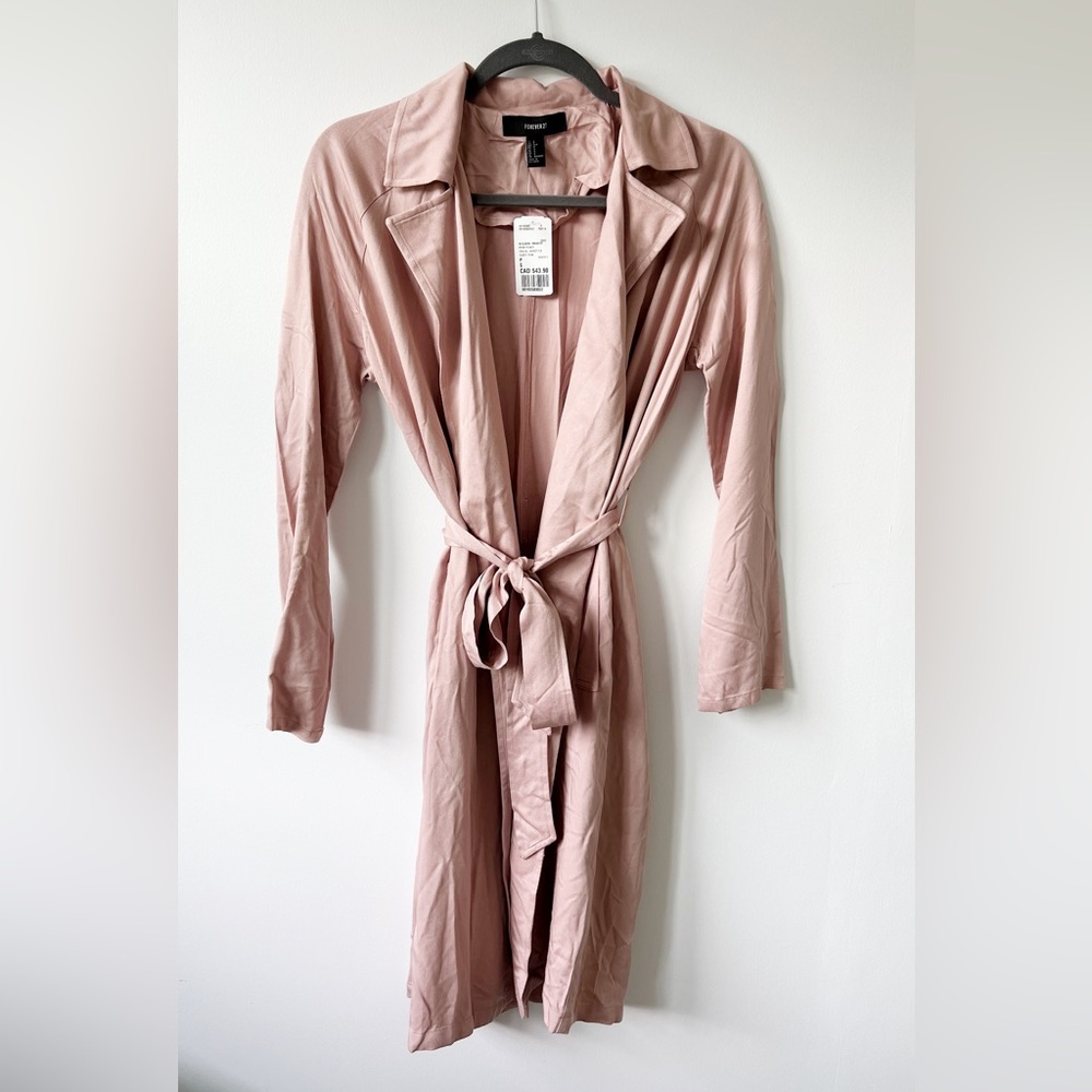Forever21 | Blush Trench Coat